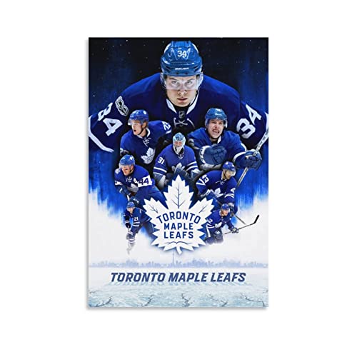 Kunstdruck Poster Kein Rahmen Toronto Maple Leafs Hockey Team All Star Wohnzimmer Poster Schlafzimmer Gemälde 30x50cm