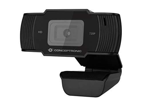 Conceptronic AMDIS05B 720P HD Webcam mit Mikrofon