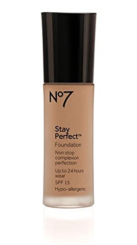 No7 Stay Perfect Foundation, warme Rose, 30 ml