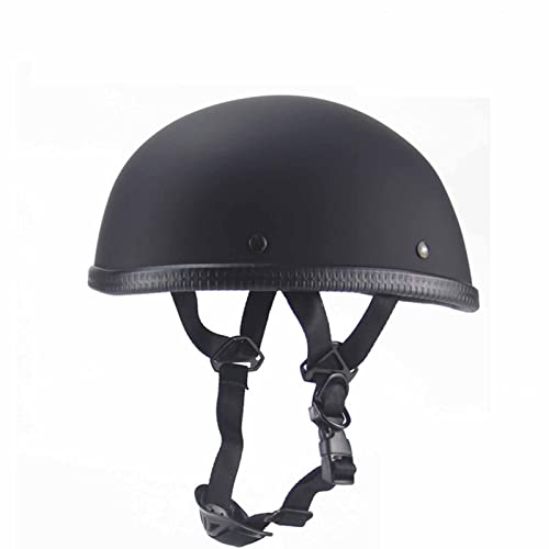 Retro Motorrad Halbhelme Jet-Helm DOT/ECE Zertifizierung mit Schutzbrille Halbschale Scooter Helm für Männer und Frauen Vier Jahreszeiten 1,S=55-56cm