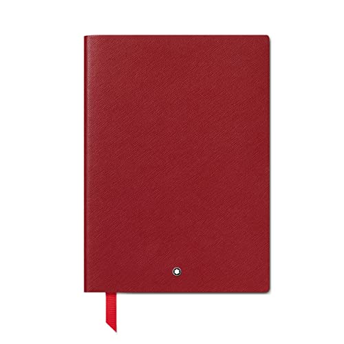 Montblanc Notebook #163 Red lined