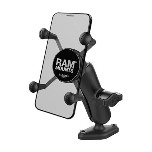 RAM Mount RAP-B-102-UN7U - Halterung (Handy/Smartphone, schwarz, Passive Halterung, Komposite, Edelstahl, X-Grip, horizontal/vertikal