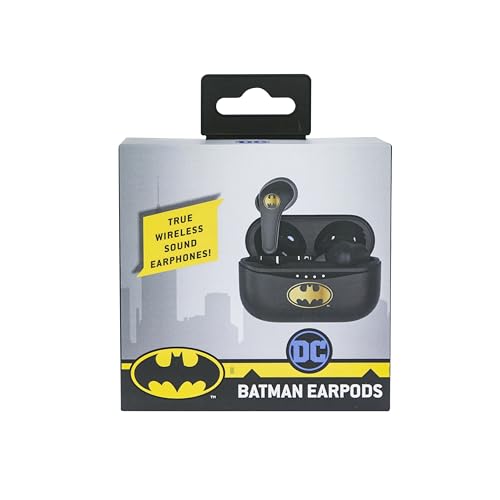 OTL Technologies Bluetooth V5.0 Kinder-Kopfhörer Batman mit Ladebox