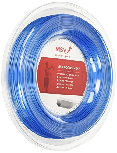 MSV Saitenrolle Focus-HEX, Hellblau, 1.23mm, 0355000126400030