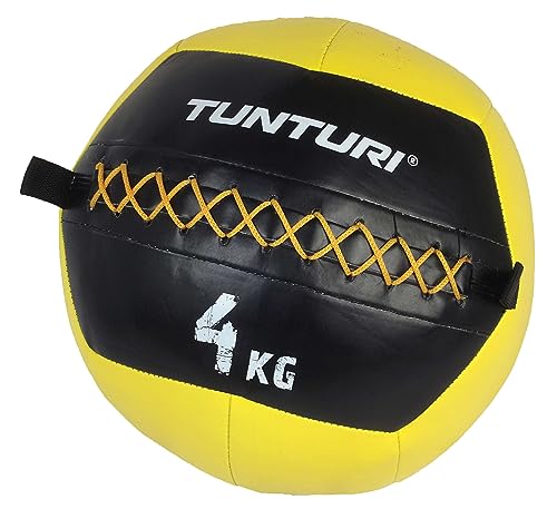 Tunturi Gewichtsball, Medizinball mit 4 kg, Krafttraining mit Slam Ball und Functional Training