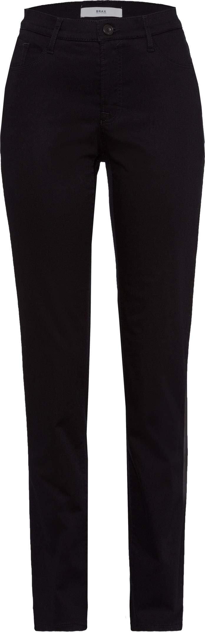 BRAX Damen StyleMary City Sport Premium Five-Pocket Straight Fit Hose, Schwarz (Perma Black), 36
