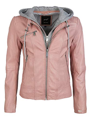 MAZE Damen Lederjacke Mico Old Rose XL