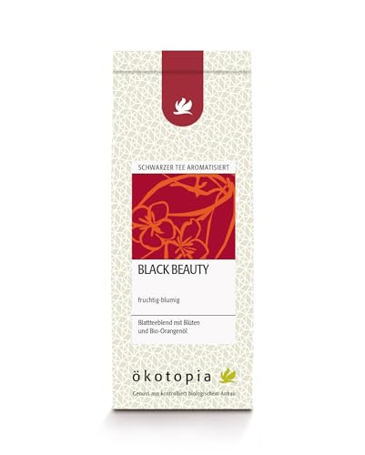 Ökotopia Schwarzer Tee aromatisiert Black Beauty, 5er Pack (5 x 100 g)