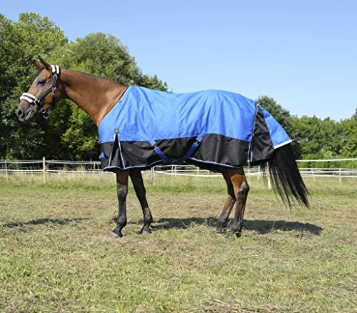 Winterdecke 300g Füllung TYREX 1200D AISANCE EquiTheme blau/schwarz 150cm