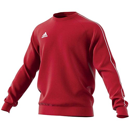 adidas Kinder Core18 SW Top Y Sweat-Shirt, Rot (power red/White), L (11-12 Jahre)