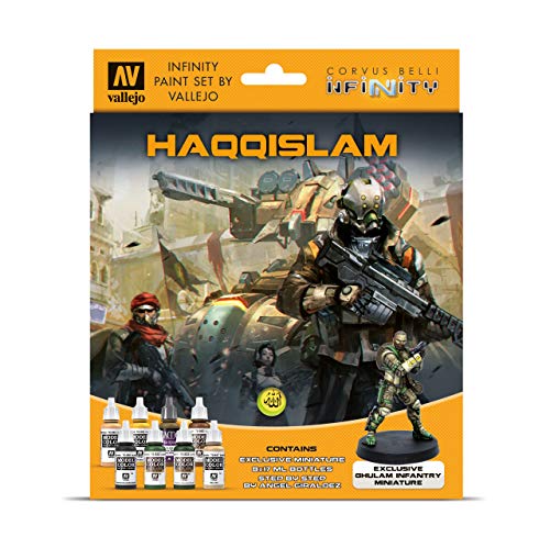 Vallejo Model Color Set 70237 Inifinity Haqqislam Exclusive Miniature Paint Airbrush Farben