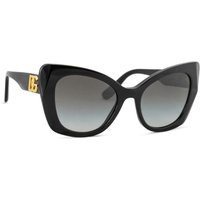 Dolce & Gabbana DG 4405 Damen Sonnenbrille BLACK/GREY SHADED 53/20/140