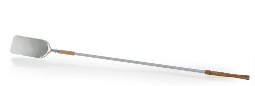 Pizzaschaufel Aluminium 2 m mit beweglichem Mittelgriff - 33 x 16 cm Schaufelmaß