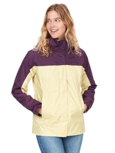 Marmot Damen Wm's PreCip Eco Jacket, Wasserdichte Regenjacke, winddichter Regenmantel, atmungsaktiver, faltbarer Hardshell Windbreaker, ideal zum Fahrradfahren & Wandern