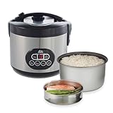 SOLIS OF SWITZERLAND Reiskocher SOLIS Rice Cooker Duo Program, Typ 817, 500 W