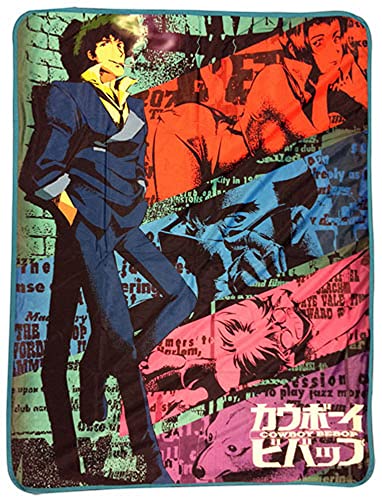 Great Eastern Entertainment Cowboy Bebop Decke, Sublimationsdruck