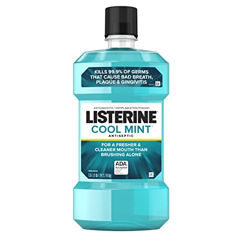 2x Listerine CoolMint Antiseptic - 1.5L Mundspuelung -USA-