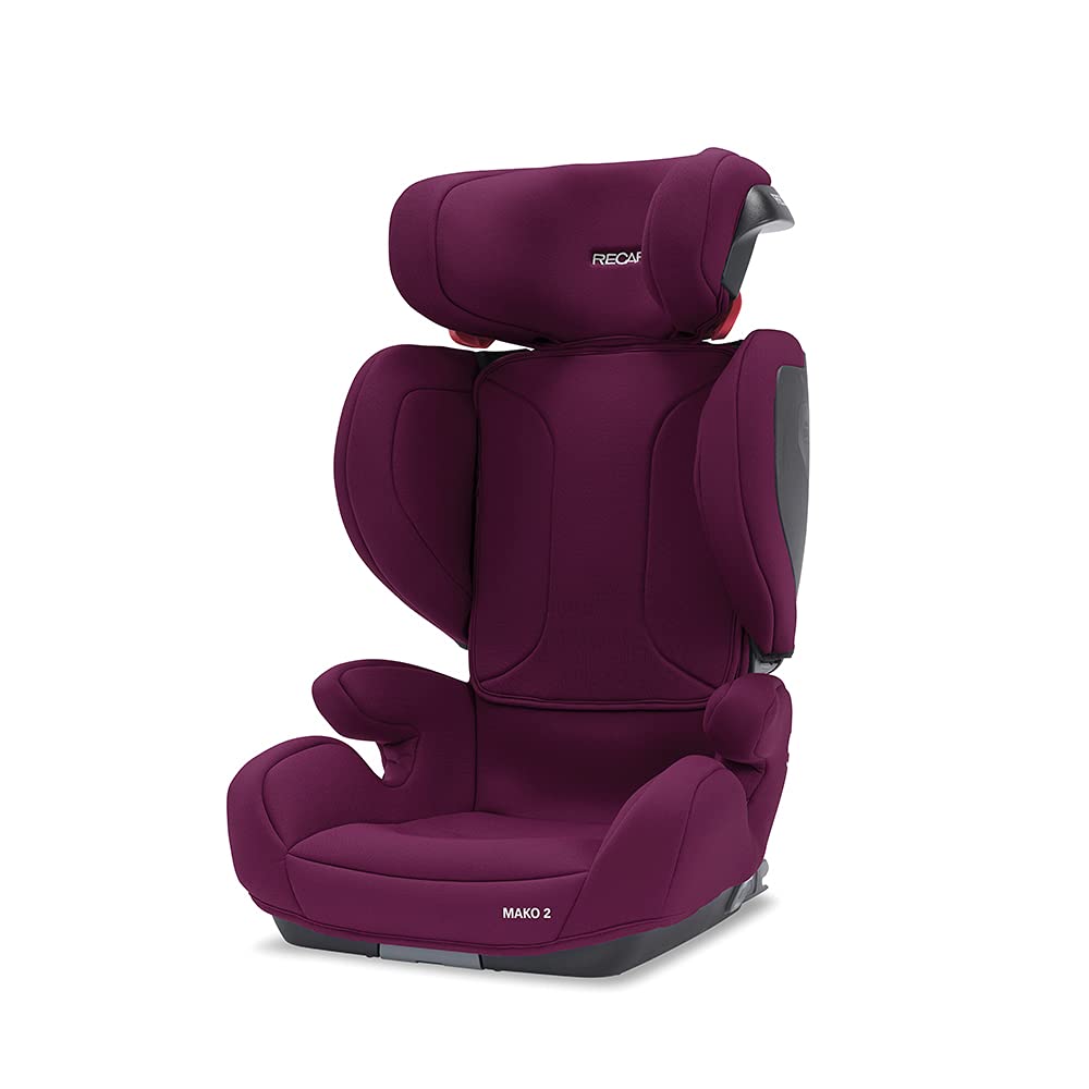 Recaro Kids, Mako 2 i-Size Autositz, Autokindersitz (100-150 cm, ca. 15-36 kg), ISOFIX-Befestigung (optional), Komfort und Sicherheit, Core Very Berry