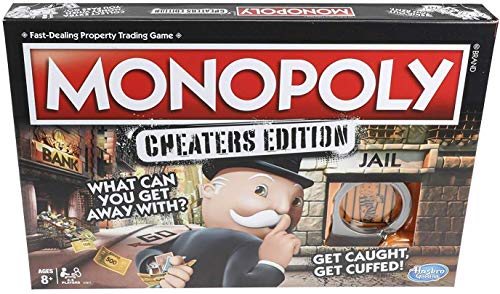 Hasbro Gaming Monopoly Cheaters Edition Family Game