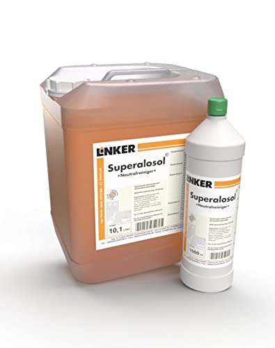 Linker Chemie Superalosol ® - universeller, hochkonzentrierter Neutralreiniger 10,1 Liter Kanister ohne Flasche | Reiniger | Hygiene | Reinigungsmittel | Reinigungschemie |