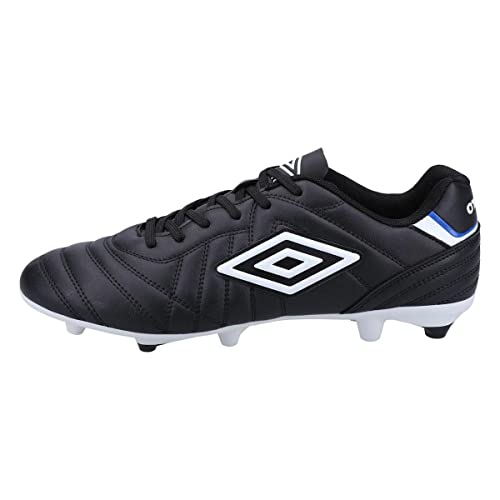 Umbro Mens Speciali Liga Leather Soccer Cleats (11) (Black/White)