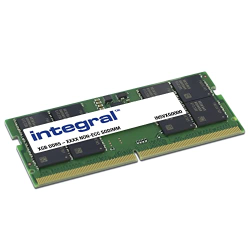 Integral 32 GB DDR5 RAM 4800 MHz SODIMM Laptop/Notebook/MacBook PC5-38400 Speicher