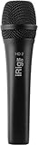 IK Multimedia iRIG Mic HD 2 - High-Resolution Microphone for iOS and Mac, High Quality Sound, Professional Recording, Compatible with iPhone, iPad, Mac and PC