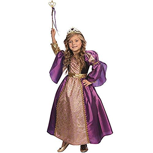 Dress Up America Purple Royalty Prinzessin Kostüm für Mädchen Kleine Prinzessin Kleid von Dess Up America