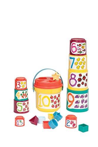 Battat Sort and Stack Toddler Activity Toy by Battat