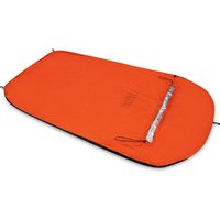 LACD Unisex – Erwachsene Bivy Bag B II WP Breathable Schlafsäcke, Orange-Grau, 25x10cm