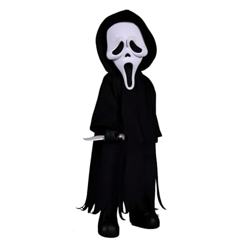 Mezco Living Dead Dolls Scream Ghost Face Standard, Black, 696198996142