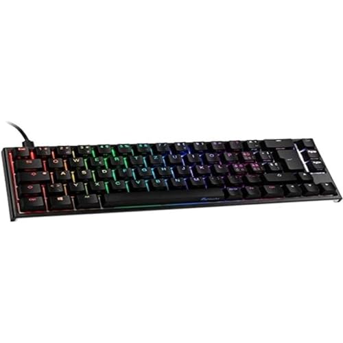 Ducky - Ducky ONE 2 SF Gaming Tastatur, MX-Speed-Silver, RGB LED - schwa