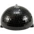 EUROLITE Spiegel-Halbkugel 20cm schwarz motorisiert | Geeignet für Partyräume, Tanzschulen, Clubs, Bars, Bühnen, Schaufenster etc.