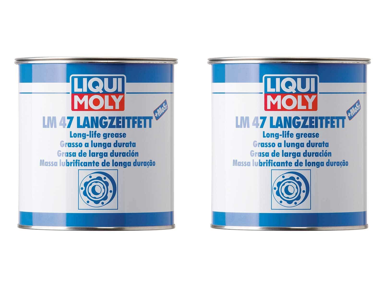 ILODA 2X Original Liqui Moly 1kg LM 47 Langzeitfett + MoS2 Universalfett Spezial 3530