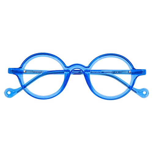 DIDINSKY Blaulichtfilter Brille für Damen und Herren. Blaufilter Brille mit stärke oder ohne sehstärke für Gaming oder Pc. Acetate Tempel und Blendschutzgläser. Klein +2.0 – DISAKURA