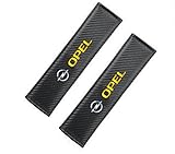 DYOG 2 Stück Auto Gurtpolster für Opel OPC, Sicherheitsgurt Schulterpolster Autogurte Sicherheitsgurtprotektoren Interieur Zubehör,A
