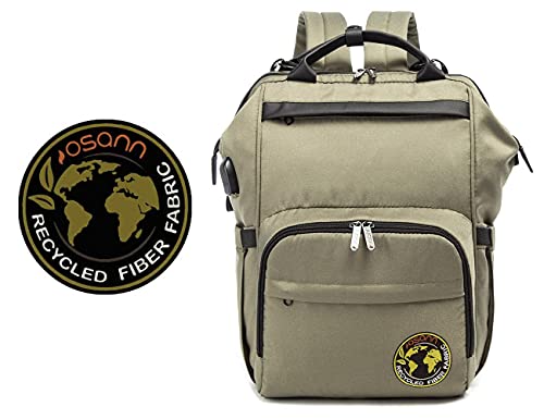 Osann Wickelrucksack Backpack Wickeltasche mit Handyport - Ecology