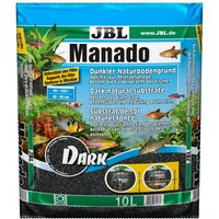 JBL Manado Dark 6703700, Naturbodengrund, 10 l, Dunkelbraun