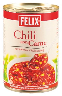 Felix Chili con Carne 400g 6 x 400 g