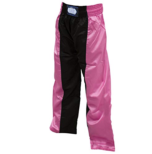 BAY® Kickboxhose pink/schwarz Größe XS