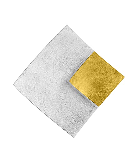 Nenalina Kettenanhänger Viereck Rechteck Bi-Color gebürstet 925 Silber