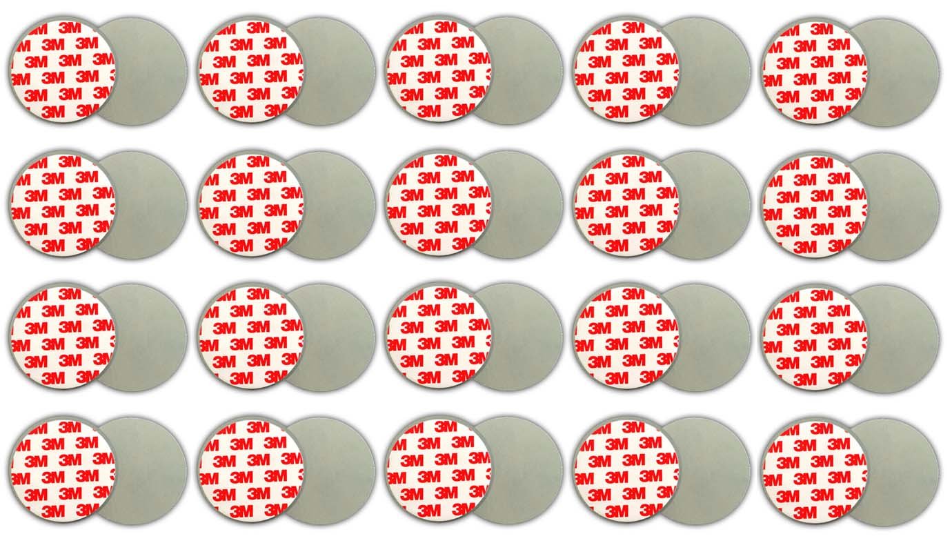 20er Set Rauchmelder Magnethalterung Klebebefestigung Magnete Magnethalter