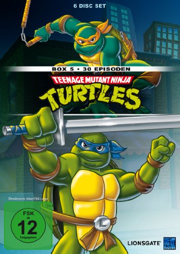 Teenage Mutant Ninja Turtles - Box 5 (30 Episoden) [6 DVDs]