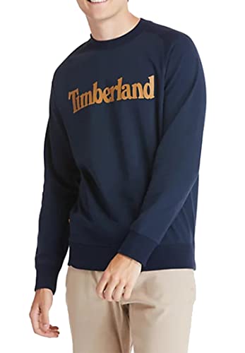 Timberland Oyster R BB Crew Sweat Herren Sweatshirt Pullover TB0A2C6H blau, Bekleidungsgröße:XXL