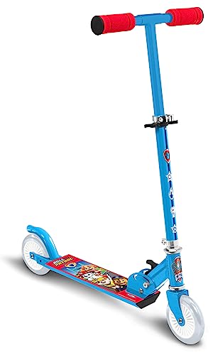 STAMP PA450042 PAW Patrol Scooter Foldable, Blue-RED-Yellow
