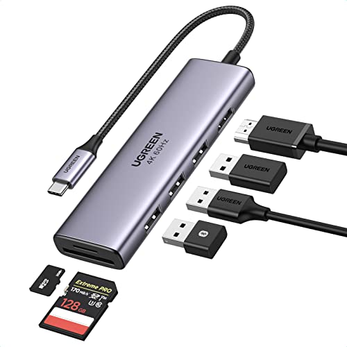 UGREEN USB C HUB HDMI 4K 60Hz USB C Adapter kompatibel mit MacBook pro/air
