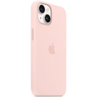 Apple - Case für Mobiltelefon - mit MagSafe - Silikon - Chalk Pink - für iPhone 14 (MPRX3ZM/A)