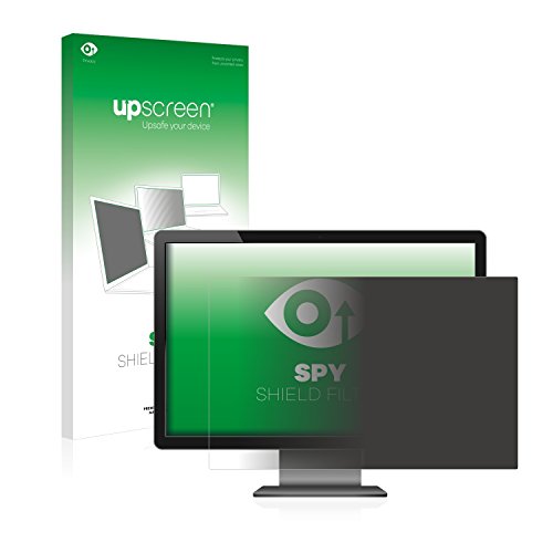 upscreen 22.0" Blickschutzfilter für 22 Zoll Monitor Bildschirm [475 x 297 mm, 16:10] - Anti-Spy Blickschutzfolie Sichtschutz-Folie Privacy