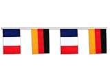 Flaggenfritze® Freundschaftskette Frankreich - Deutschland