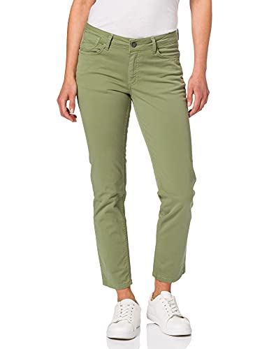 More & More Damen Hose Jeans, herbalgreen_0635, 38